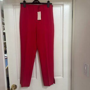 NEW with Tags $295 Cinq a Sept Brianne Pant Berry Fizz sz 8